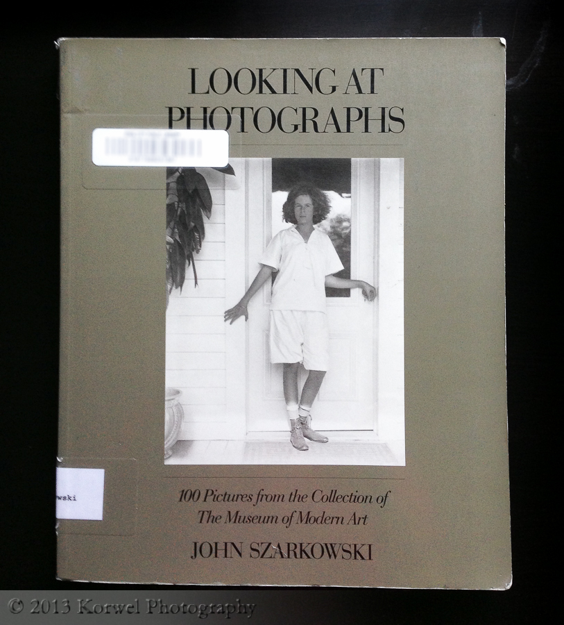 Looking at photographs by John Szarkowski