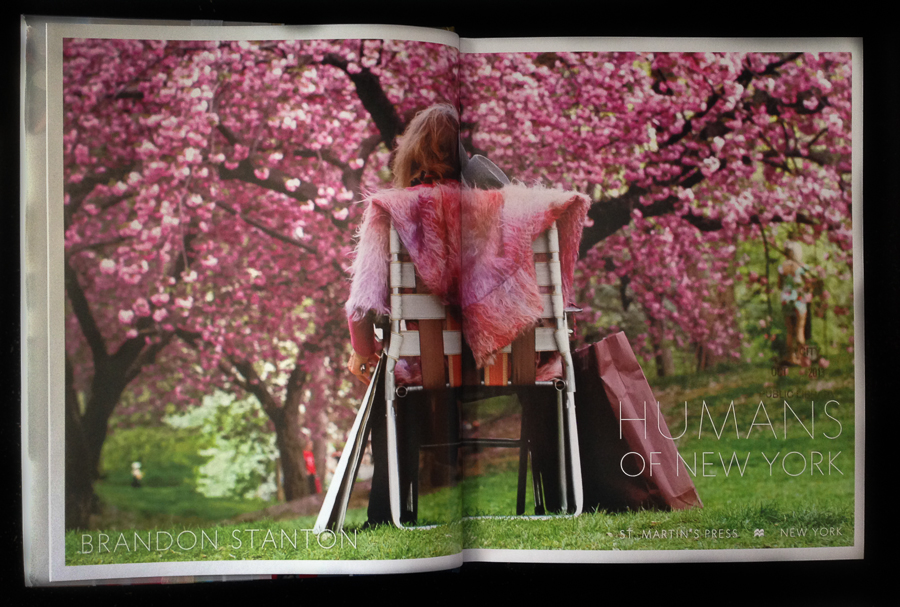 Title page of Humans of New York by Brandon Stanton